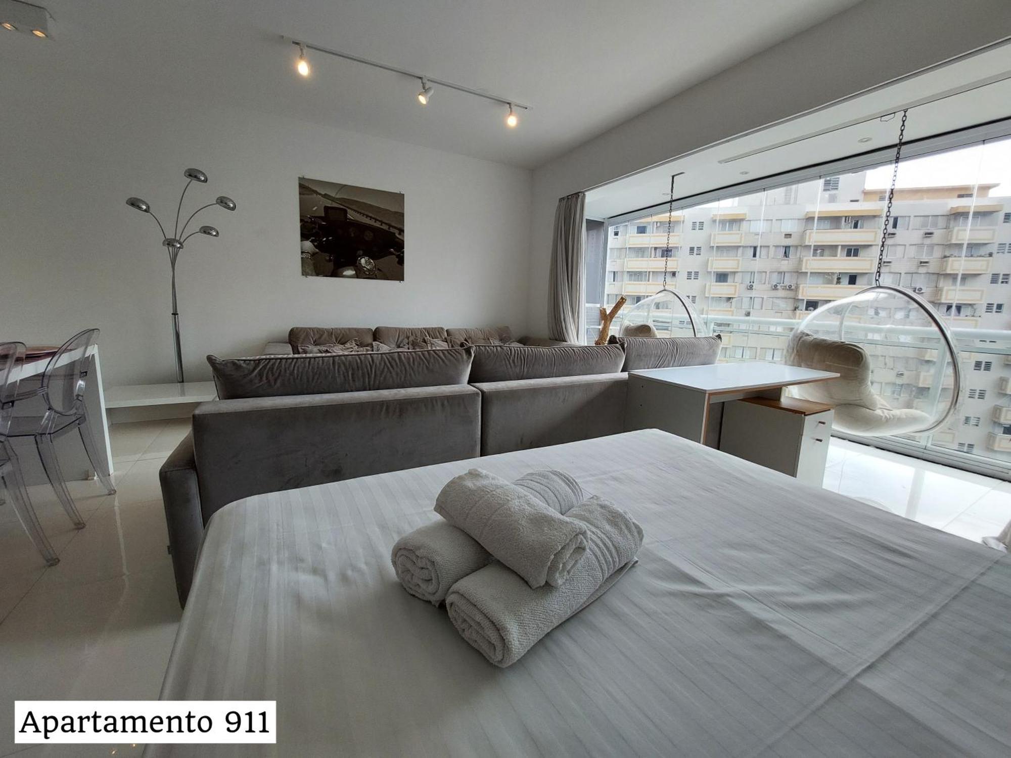 Book Santos - Condominio Unlimited - Apartamento Com Vista Mar E Apartamento Com Vista Piscina Pokój zdjęcie