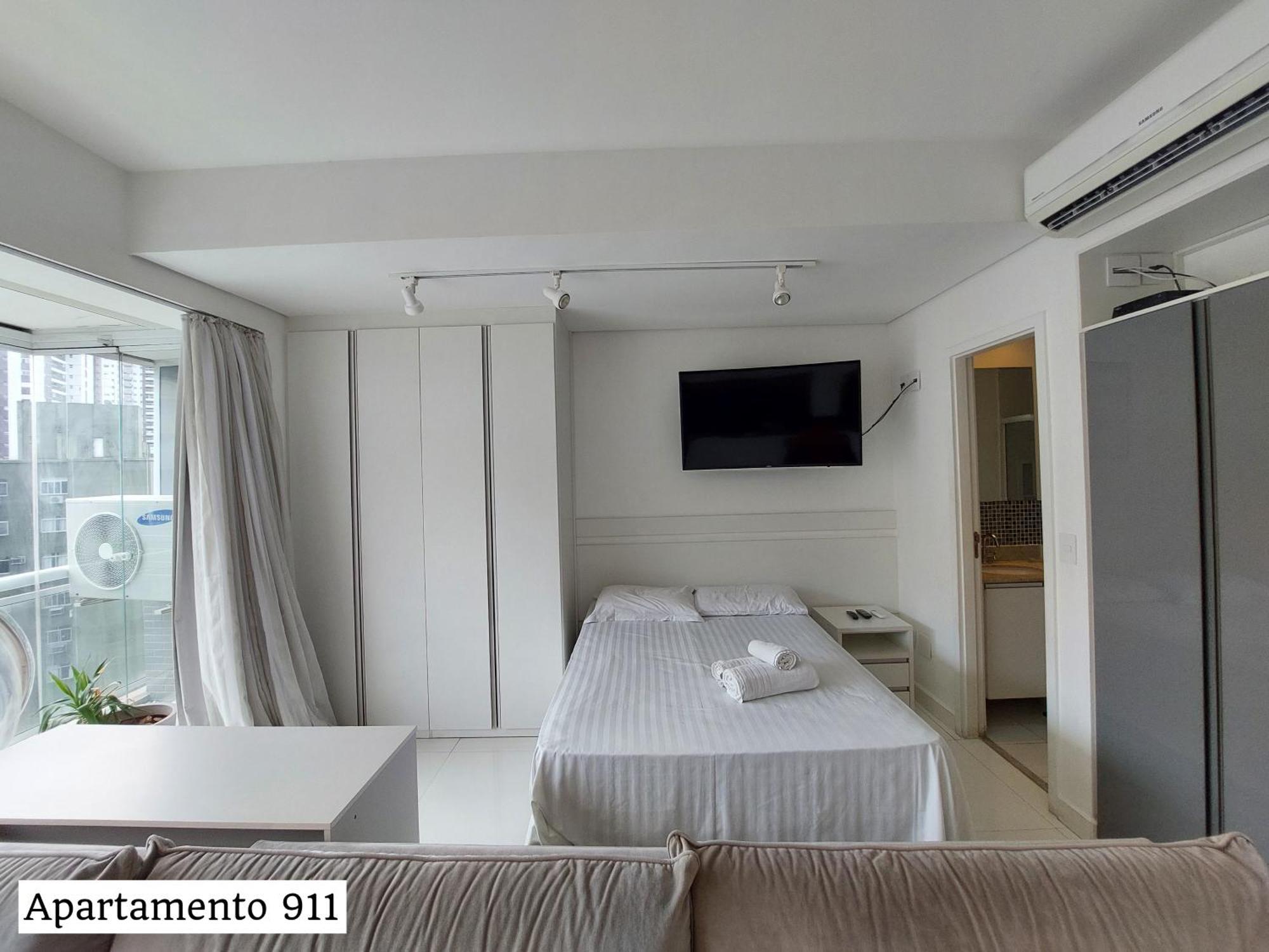 Book Santos - Condominio Unlimited - Apartamento Com Vista Mar E Apartamento Com Vista Piscina Zewnętrze zdjęcie