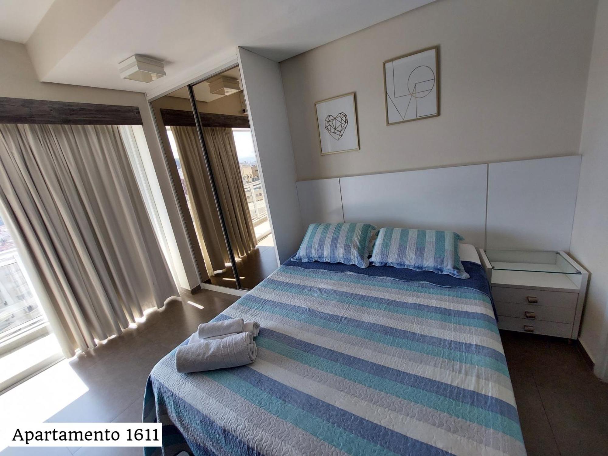 Book Santos - Condominio Unlimited - Apartamento Com Vista Mar E Apartamento Com Vista Piscina Pokój zdjęcie